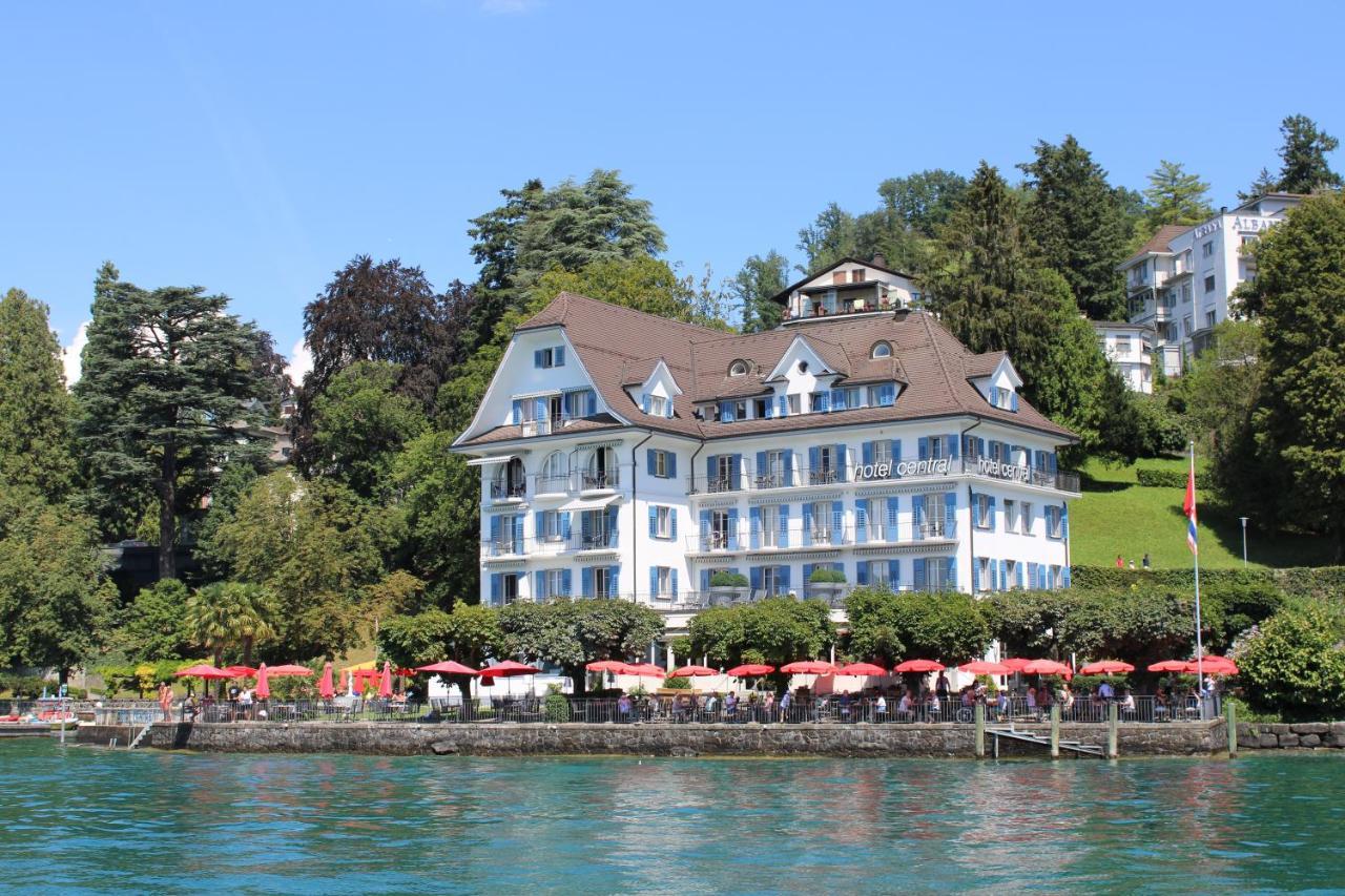 Hotel Central Am See Weggis Exterior photo
